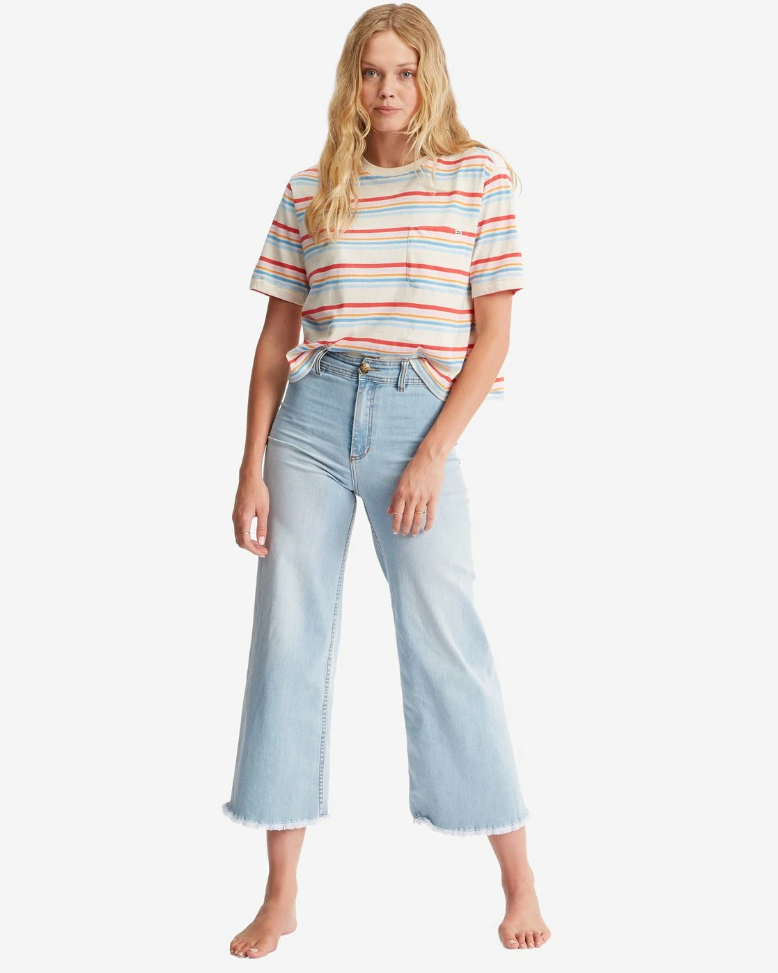 Billabong Beach Street Pocket T-Shirt MULTI 1 (mul1) 2 Billabong Beach Street Pocket T-Shirt MULTI 1 (mul1) - Image 2