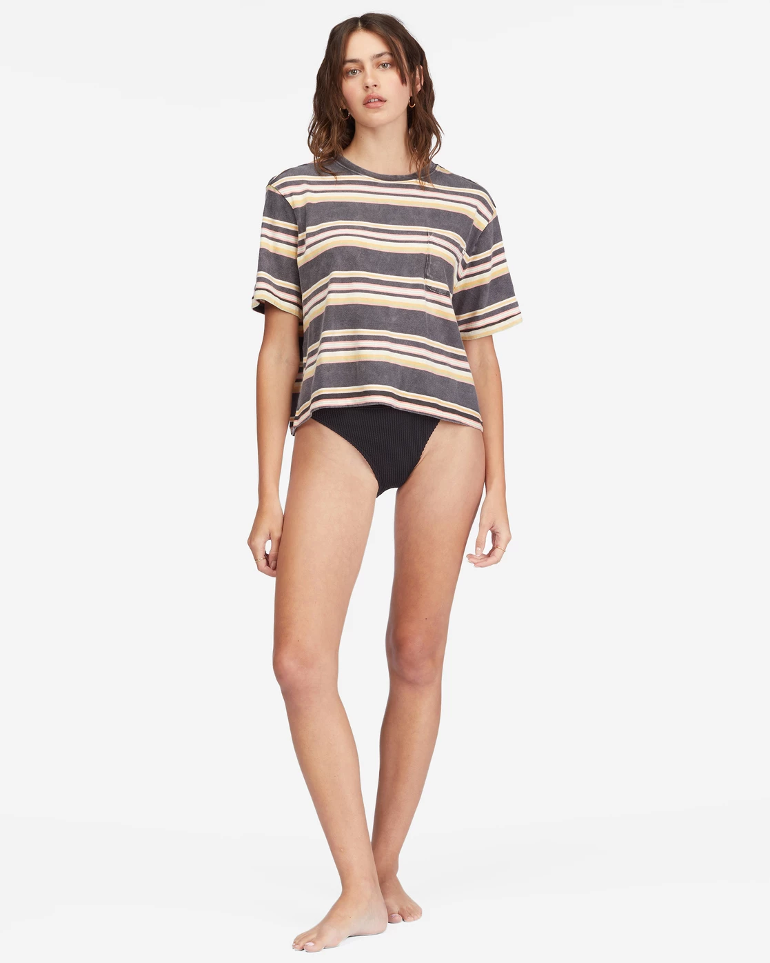 Billabong Beach Street Pocket T-Shirt OFF BLACK (ofb) 2 Billabong Beach Street Pocket T-Shirt OFF BLACK (ofb) - Image 2