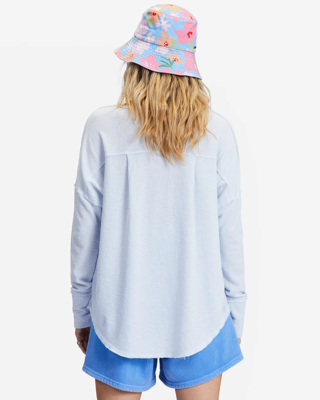 Billabong New Anyday Henley Top RAIN DROP (rad) 3 Billabong New Anyday Henley Top RAIN DROP (rad) - Image 3