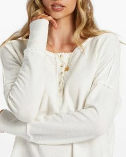 Billabong New Anyday Henley Top SALT CRYSTAL (scs) 10 Billabong New Anyday Henley Top SALT CRYSTAL (scs) -billabong shop abjkt00307 billabongw scs dtl1 2