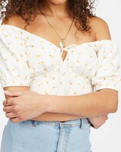 Billabong Sweet Sunset Printed Knit Top SALT CRYSTAL (scs) -billabong shop abjkt00309 billabongw scs dtl1 1