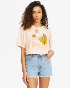 Billabong Only Today Graphic T-Shirt JUST PEACHY (jpe)
