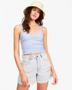 Billabong Searching For Sun Knit Tank Top SWEET BLUE (bka0)