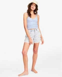 Billabong Searching For Sun Knit Tank Top SWEET BLUE (bka0) -billabong shop abjkt00320 billabongw bka0 frt9 1
