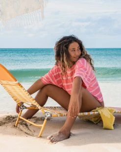 Billabong Feeling Free Boxy T-Shirt CORAL CRUSH (mjp0)