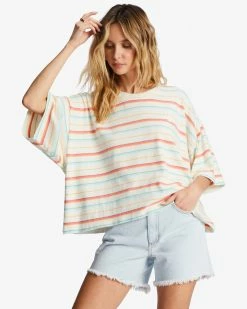 Billabong Feeling Free Boxy T-Shirt SALT CRYSTAL (scs)