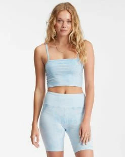 Billabong Little Shores Knit Cami Tank Top MORNING SKY (bzp0)