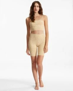 Billabong Little Shores Knit Cami Tank Top LIGHT SUNSET GOLD (tjq0) -billabong shop abjkt00342 billabongw tjq0 frt9 1