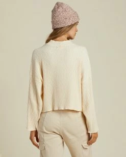 Billabong The Saturday Tee Knit Top ANTIQUE WHITE 1 (wdj0) -billabong shop abjkt00382 billabongw wdj0 bck1