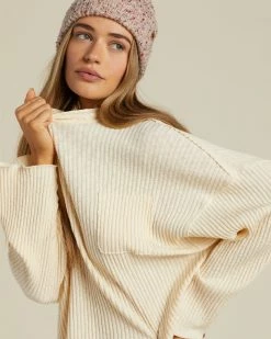 Billabong The Saturday Tee Knit Top ANTIQUE WHITE 1 (wdj0)