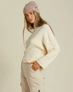 Billabong The Saturday Tee Knit Top ANTIQUE WHITE 1 (wdj0) -billabong shop abjkt00382 billabongw wdj0 sd1