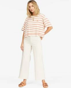 Billabong Only Today Boxy T-Shirt TERRACOTTA (tca) -billabong shop abjkt00395 billabongw tca frt9 1