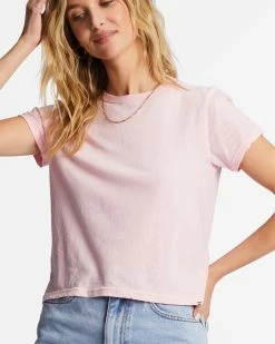 Billabong Better Then Basic Short Sleeve T-Shirt SOFT PINK (mdd0) 10 Billabong Better Then Basic Short Sleeve T-Shirt SOFT PINK (mdd0) -billabong shop abjkt00396 billabongw mdd0 dtl1