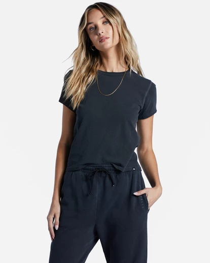 Billabong Better Then Basic Short Sleeve T-Shirt OFF BLACK (ofb) 6 Billabong Better Then Basic Short Sleeve T-Shirt OFF BLACK (ofb) - Image 6