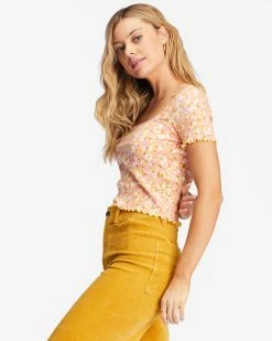 Billabong Squared Away Knit Top WHITE MULTI (wcc0) -billabong shop abjkt00415 billabongw wcc0 sd1