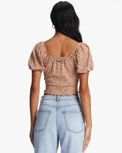 Billabong It's Love Fitted Knit Top TAN (ckl0) 8 Billabong It's Love Fitted Knit Top TAN (ckl0) -billabong shop abjkt00417 billabongw ckl0 bck1