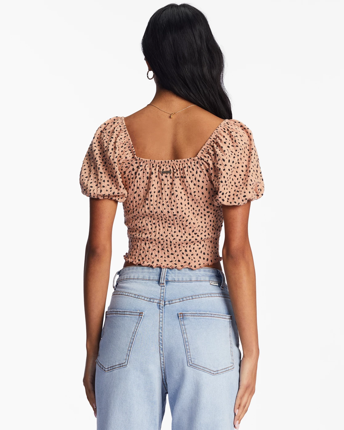 Billabong It's Love Fitted Knit Top TAN (ckl0) 3 Billabong It's Love Fitted Knit Top TAN (ckl0) - Image 3