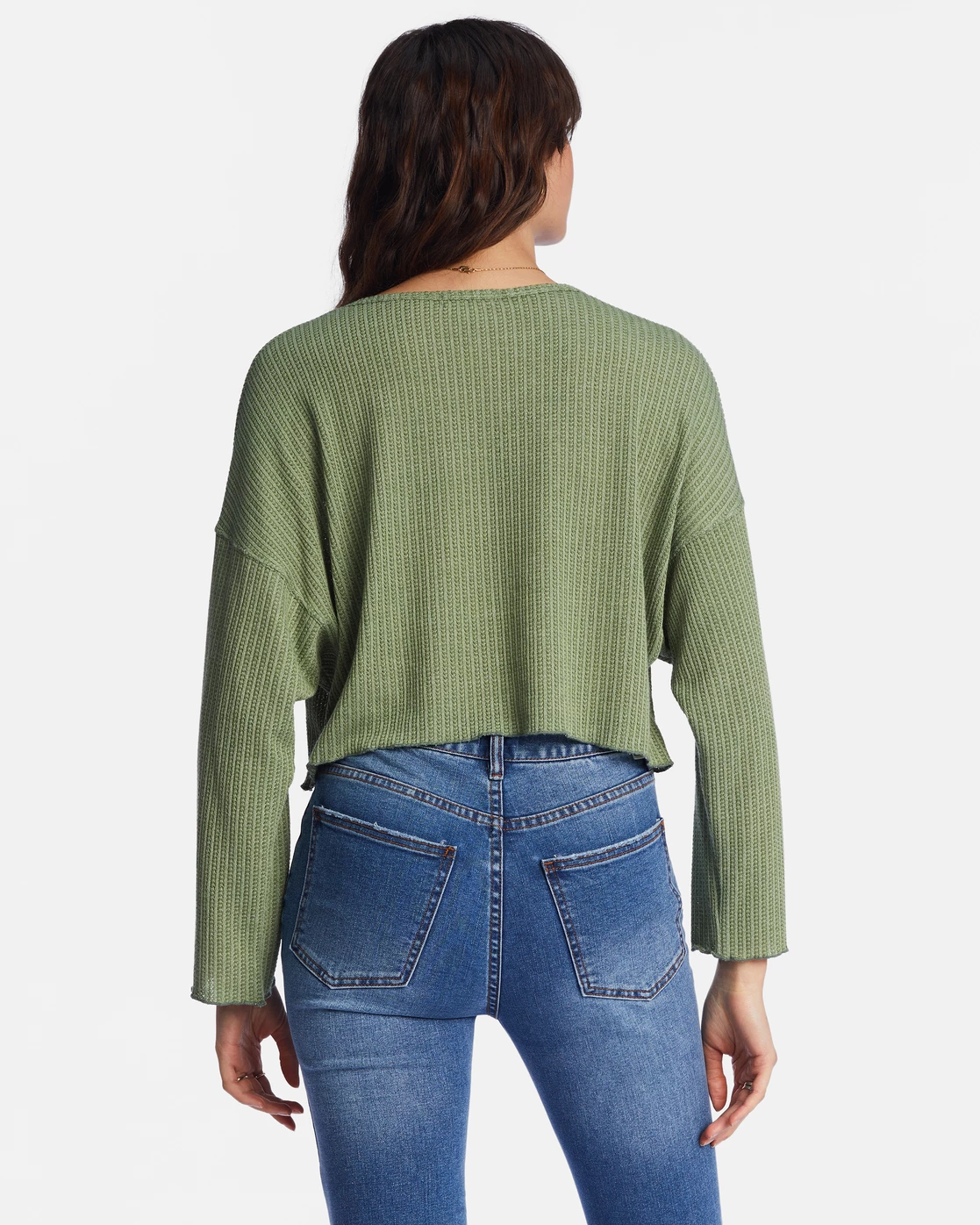 Billabong Come Again Cozy Lounge Top LUV ARMY (gnr0) 3 Billabong Come Again Cozy Lounge Top LUV ARMY (gnr0) - Image 3
