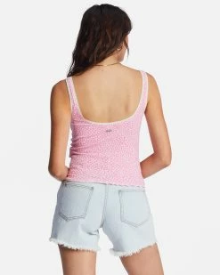 Billabong Till Dawn Tank Top HAPPY PINK (met0) -billabong shop abjkt00438 billabongw met0 bck1