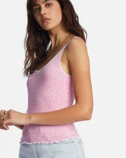 Billabong Till Dawn Tank Top HAPPY PINK (met0) -billabong shop abjkt00438 billabongw met0 dtl1