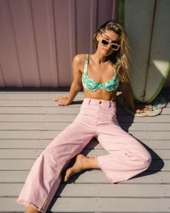 Billabong Free Fall High-Waist Pants SOFT PINK (mdd0)