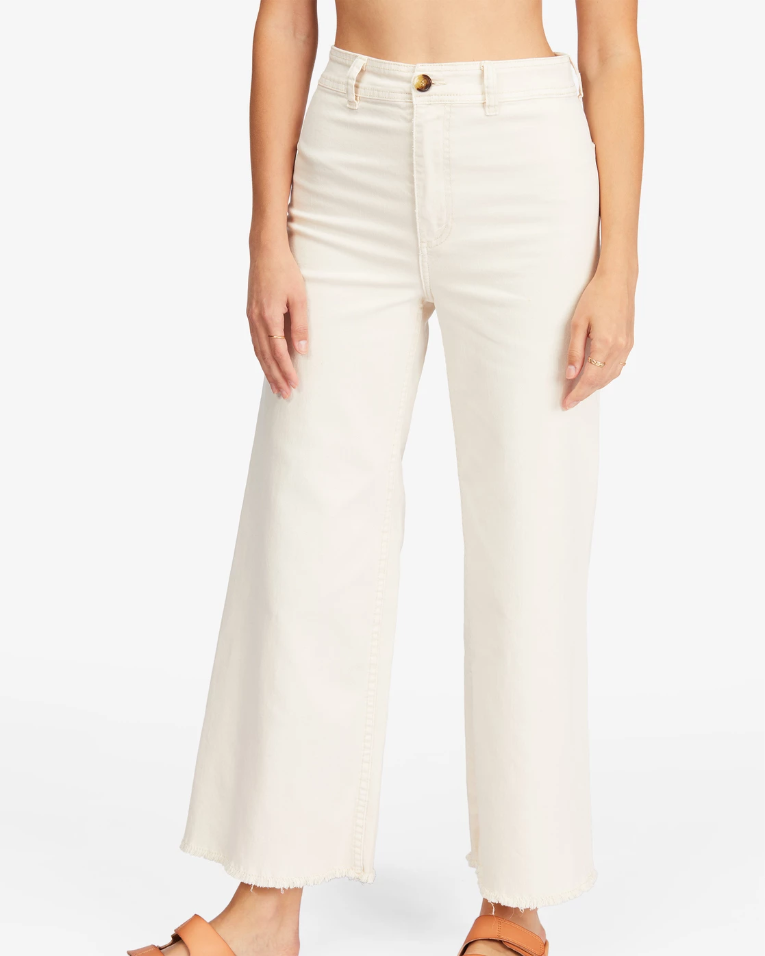 Billabong Free Fall High-Waist Pants ANTIQUE WHITE (anw) 5 Billabong Free Fall High-Waist Pants ANTIQUE WHITE (anw) - Image 5