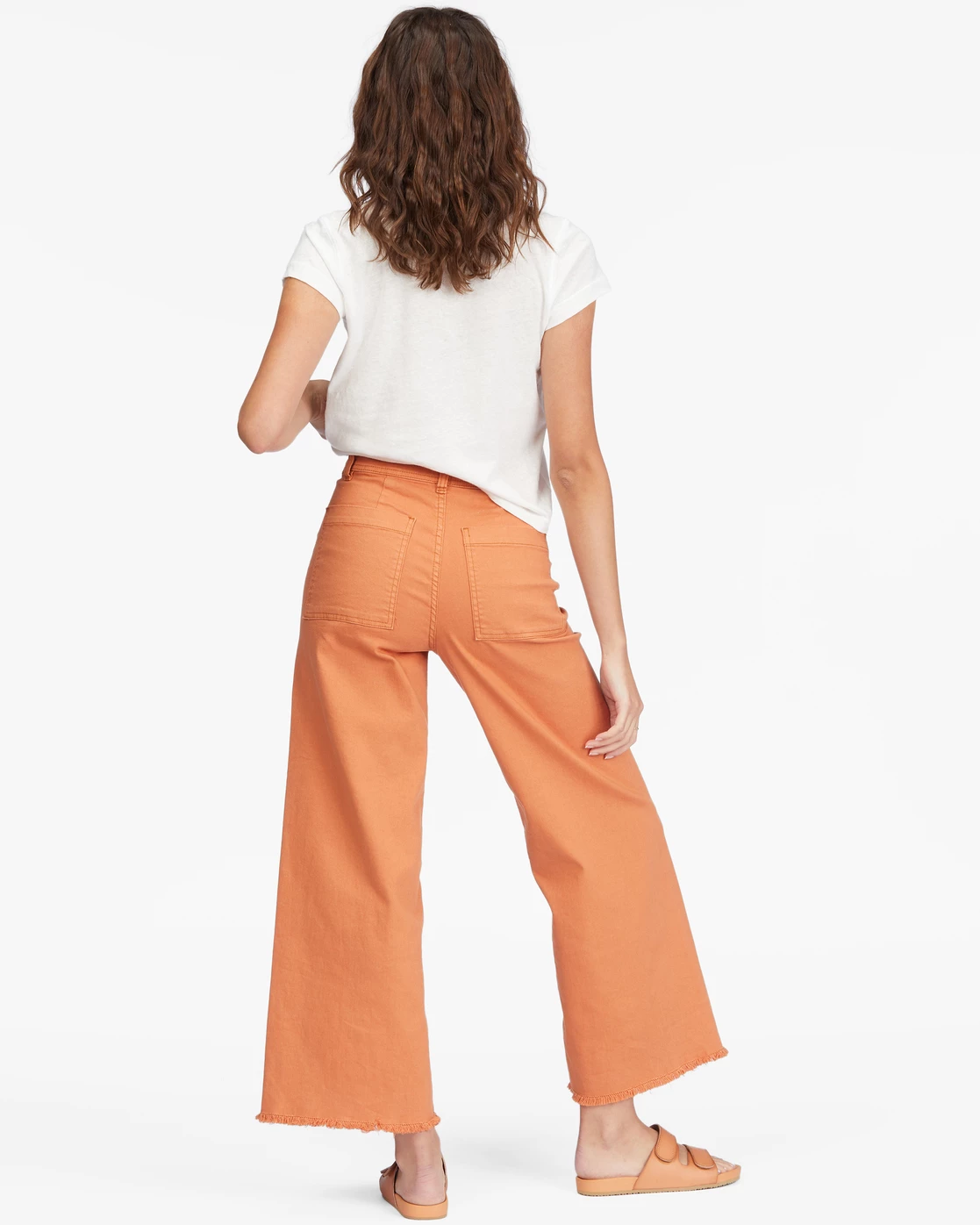 Billabong Free Fall High-Waist Pants DESERT CLAY (clv0) 3 Billabong Free Fall High-Waist Pants DESERT CLAY (clv0) - Image 3
