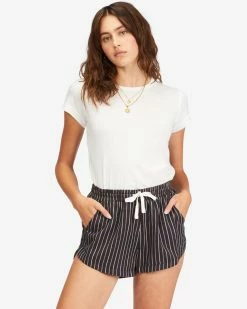 Billabong Road Trippin Elastic Waist Shorts BLACK 3 (bk3)