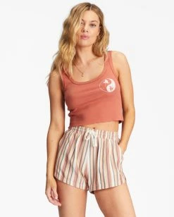 Billabong Road Trippin Elastic Waist Shorts SWEET CHOCOLATE (cnn0) 10 Billabong Road Trippin Elastic Waist Shorts SWEET CHOCOLATE (cnn0) -billabong shop abjns00100 billabongw cnn0 frt1 3