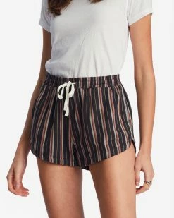 Billabong Road Trippin Elastic Waist Shorts OFF BLACK 3 (ob3) 9 Billabong Road Trippin Elastic Waist Shorts OFF BLACK 3 (ob3) -billabong shop abjns00100 billabongw ob3 dtl1 1