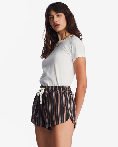 Billabong Road Trippin Elastic Waist Shorts OFF BLACK 3 (ob3) 6 Billabong Road Trippin Elastic Waist Shorts OFF BLACK 3 (ob3) - Image 6