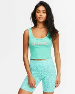 Billabong Biker Babe Shorts TROPICAL GREEN (gmc0) 9 Billabong Biker Babe Shorts TROPICAL GREEN (gmc0) -billabong shop abjns00126 billabongw gmc0 frt1 1