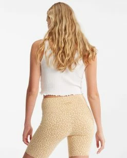 Billabong Biker Babe Shorts LIGHT SUNSET GOLD (tjq0) 8 Billabong Biker Babe Shorts LIGHT SUNSET GOLD (tjq0) -billabong shop abjns00126 billabongw tjq0 bck1