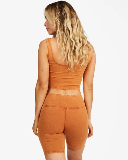 Billabong Biker Babe Shorts TOFFEE (tof) 6 Billabong Biker Babe Shorts TOFFEE (tof) - Image 6
