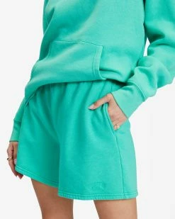 Billabong Surf Classic 5 High-Waist Sweatshorts TROPICAL GREEN (gmc0) 9 Billabong Surf Classic 5 High-Waist Sweatshorts TROPICAL GREEN (gmc0) -billabong shop abjns00200 billabongw gmc0 dtl1