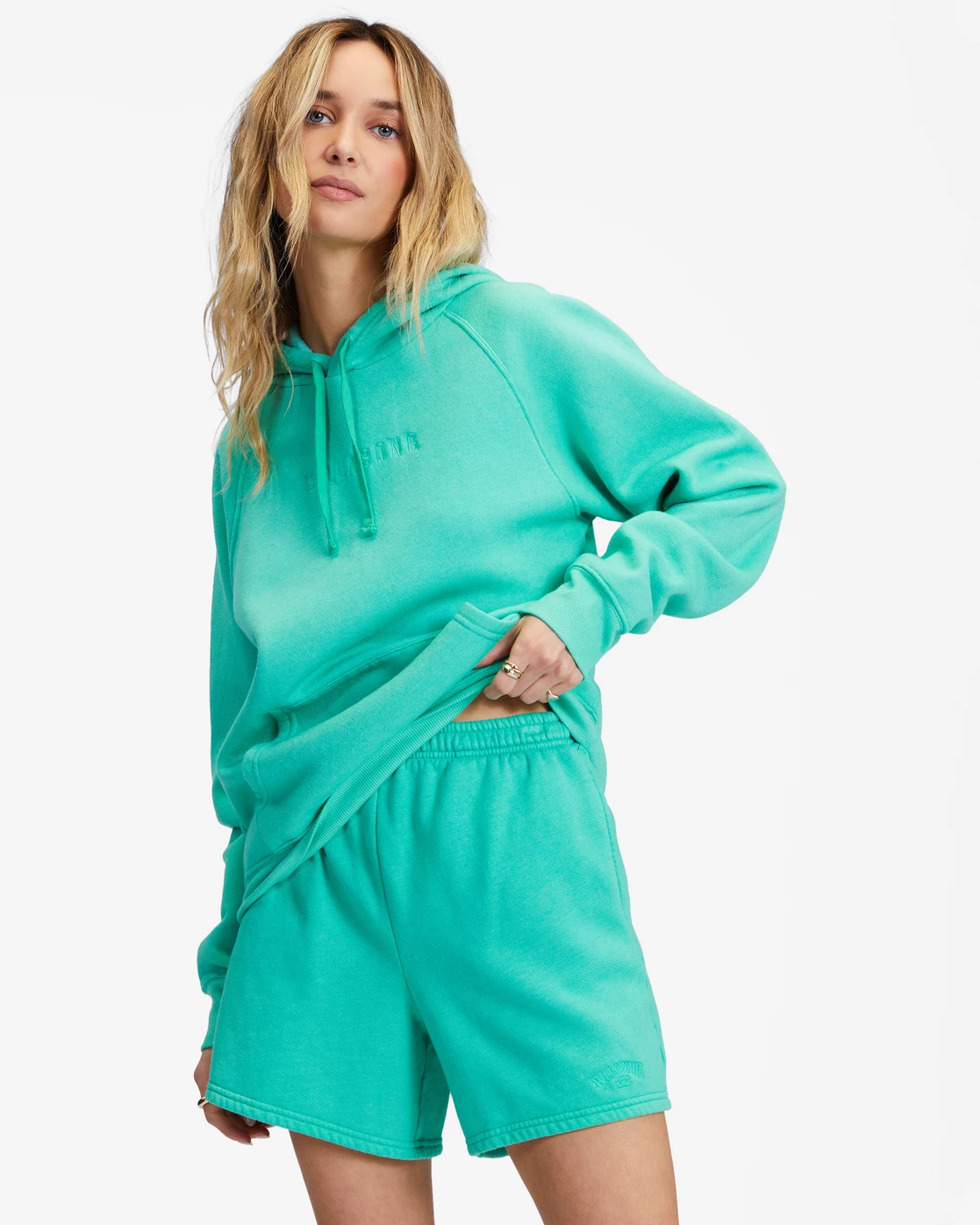 Billabong Surf Classic 5 High-Waist Sweatshorts TROPICAL GREEN (gmc0) 1 Billabong Surf Classic 5 High-Waist Sweatshorts TROPICAL GREEN (gmc0)