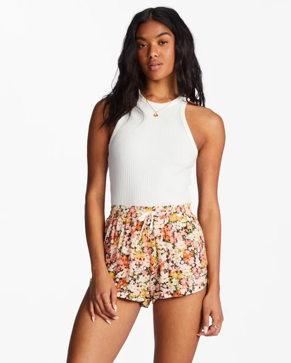 Billabong Road Trippin Crinkle Elastic Waist Shorts MULTI (mul) 5 Billabong Road Trippin Crinkle Elastic Waist Shorts MULTI (mul) - Image 5