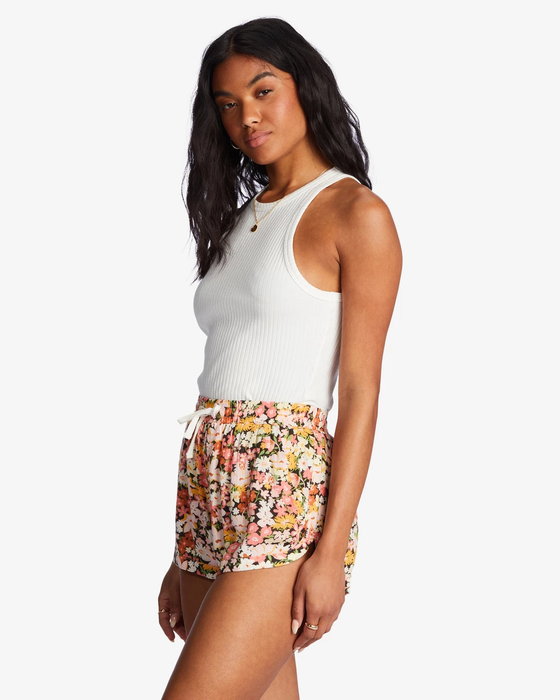 Billabong Road Trippin Crinkle Elastic Waist Shorts MULTI (mul) 2 Billabong Road Trippin Crinkle Elastic Waist Shorts MULTI (mul) - Image 2