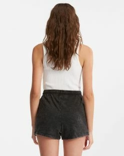 Billabong Surf Classic 3 Sweatshorts OFF BLACK (ofb) -billabong shop abjns00217 billabongw ofb bck1