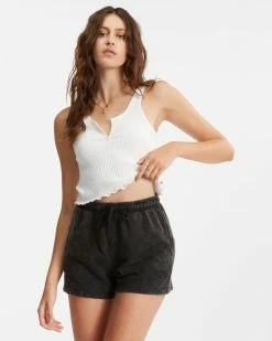 Billabong Surf Classic 3 Sweatshorts OFF BLACK (ofb) -billabong shop abjns00217 billabongw ofb dtl1