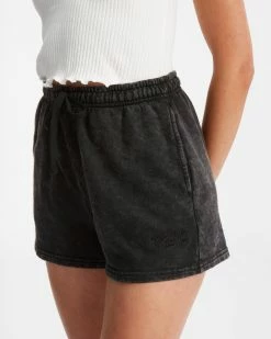Billabong Surf Classic 3 Sweatshorts OFF BLACK (ofb) -billabong shop abjns00217 billabongw ofb dtl2