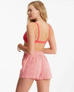 Billabong Set Me Up Short High-Waisted Shorts FUEGO (fue) 8 Billabong Set Me Up Short High-Waisted Shorts FUEGO (fue) -billabong shop abjns00228 billabongw fue bck1