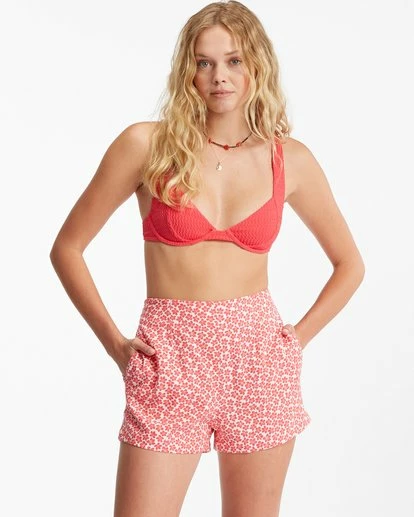 Billabong Set Me Up Short High-Waisted Shorts FUEGO (fue) 4 Billabong Set Me Up Short High-Waisted Shorts FUEGO (fue) - Image 4