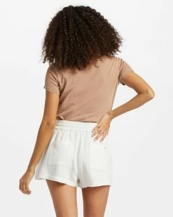 Billabong Day Tripper Elastic Shorts SALT CRYSTAL (scs) -billabong shop abjns00241 billabongw scs bck1