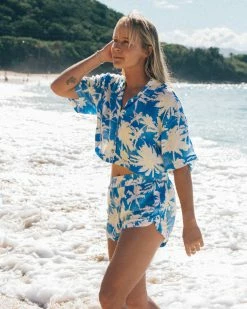 Billabong Sun Is Shining Elastic Shorts BLUE HAWAII (bmm0)