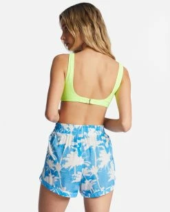 Billabong Sun Is Shining Elastic Shorts BLUE HAWAII (bmm0) -billabong shop abjns00246 billabongw bmm0 bck1