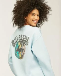 Billabong Sea Dreams Crew Neck Sweatshirt VISTA BLUE (vis)