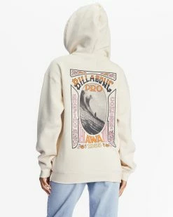Billabong Search For Stoke Graphic Hoodie ANTIQUE WHITE (anw) -billabong shop abjsf00371 billabongw anw bck1