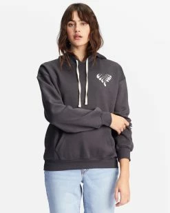 Billabong Give Love Graphic Hoodie OFF BLACK (ofb)