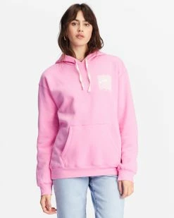 Billabong Wave Tribe Graphic Hoodie PINK SKIES (mfr0)